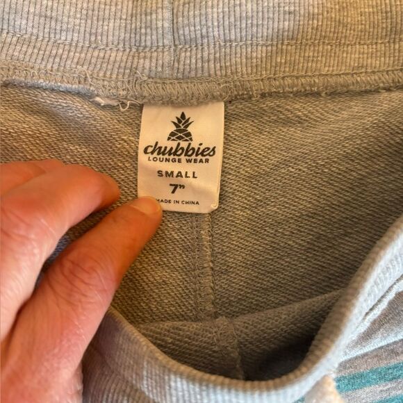 Chubbies The Lineators 7” FT Schwort Bundle Of 2 Men’s Size Small Grey Black - Picture 6 of 13